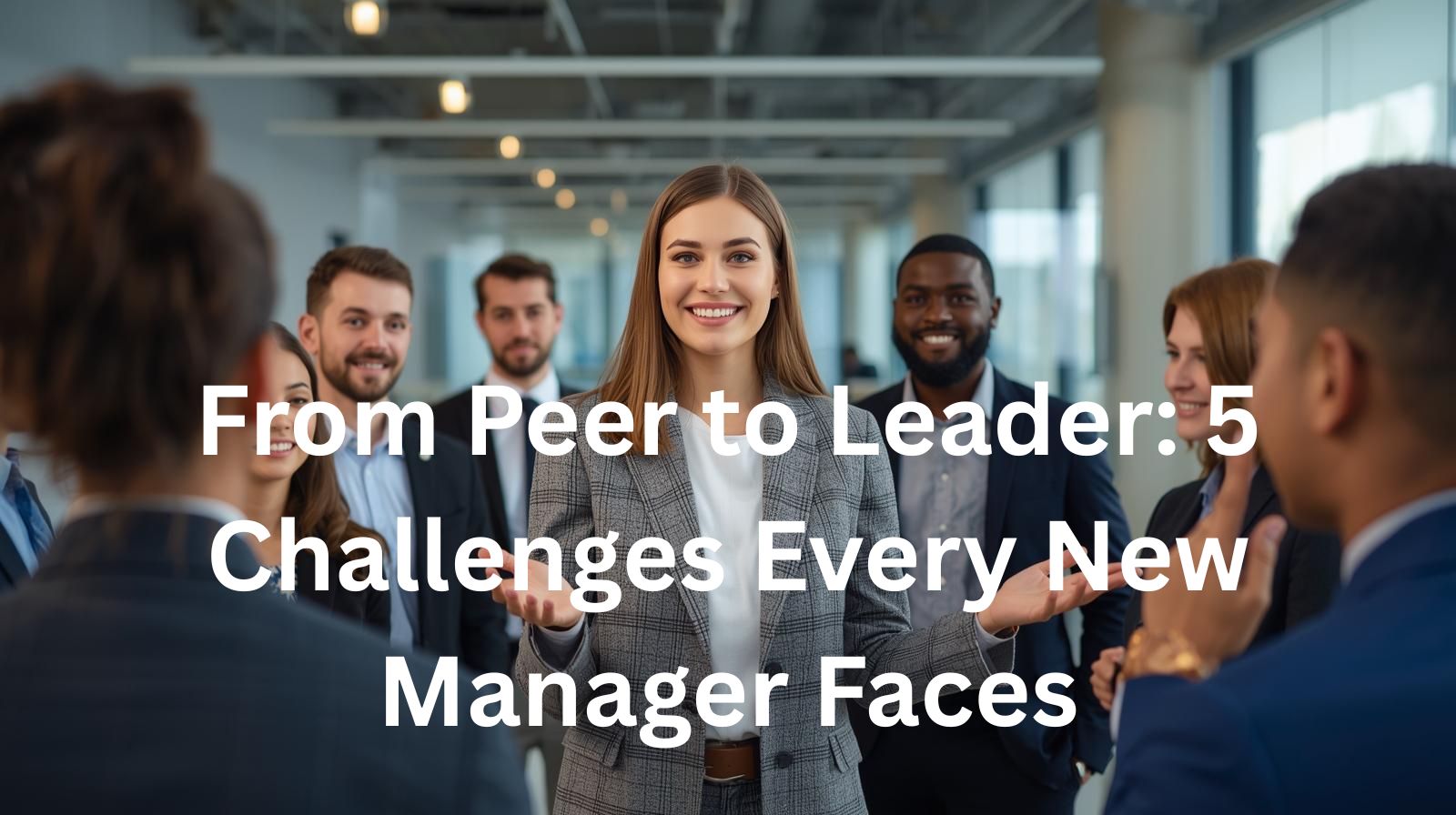 5 challenges every new manager faces